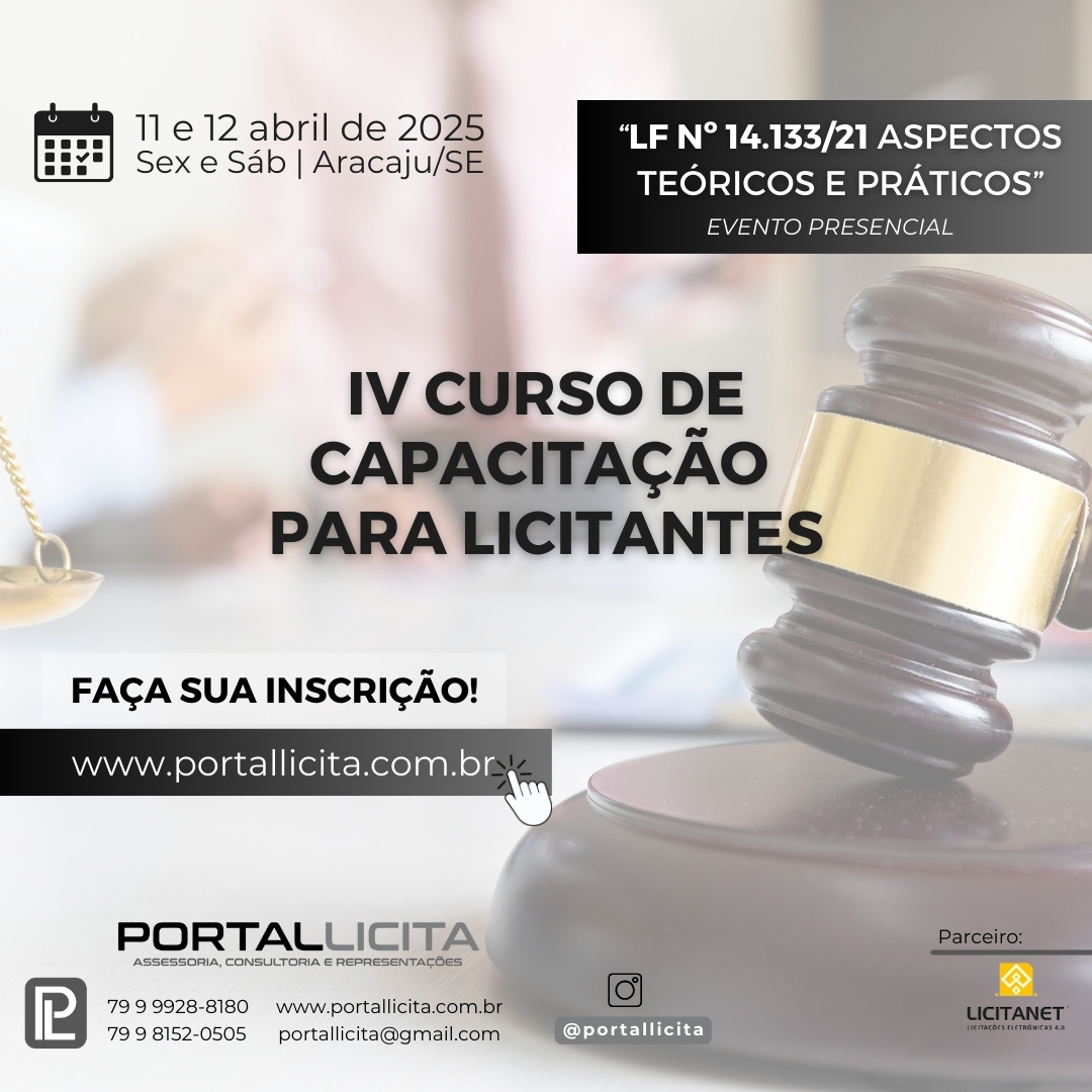 III Curso de Capacitação de Licitantes